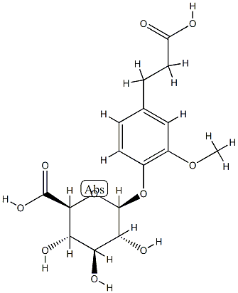 Dihydro Ferulic Acid 4-O-β-D-Glucuronide CAS#: 86321-28-0