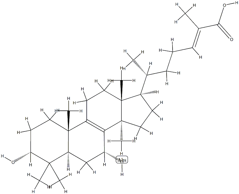 (24E)-3α,7α-Dihydroxy-5α-lanosta-8,24-dien-26-oic acid CAS#: 86377-51-7