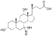 3α,12-α-Dihydroxy-7-diazirdinecholanic Acid CAS#: 86933-63-3