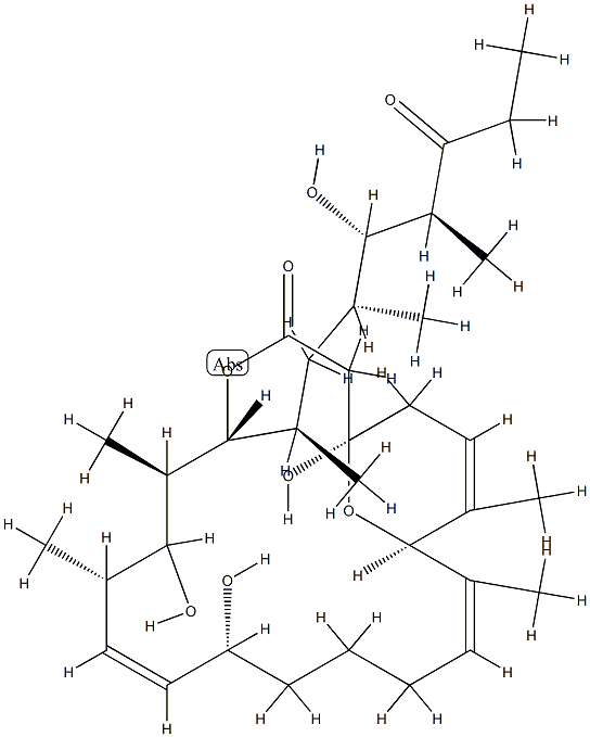13-O-De(2,6-dideoxy-β-D-arabino-hexopyranosyl)-17-hydroxyventuricidin B CAS#: 87084-45-5