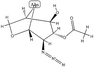 β-D-Glucopyranose, 1,6-anhydro-2-azido-2-deoxy-, 3-acetate CAS#: 87326-68-9