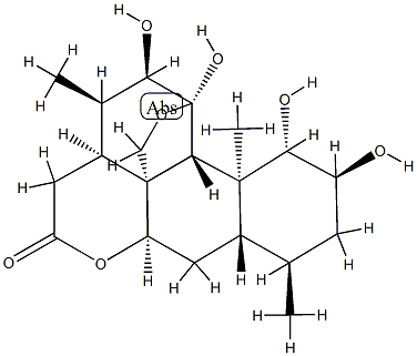 (11R)-11,20-Epoxy-1β,2α,11,12α-tetrahydroxypicrasane-16-one CAS#: 87733-58-2