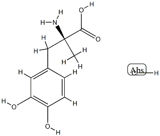 L-(-)-α-Methyldopa (hydrochloride) CAS#: 884-39-9