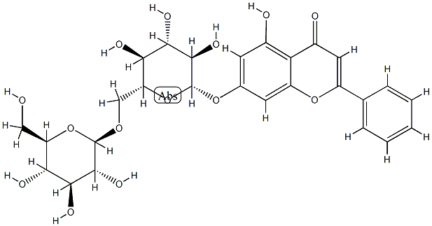 Chrysin 7-O-β-gentiobioside CAS#: 88640-89-5