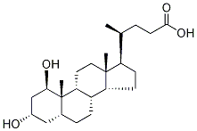 (1β,3α,5β)-1,3-Dihydroxy-cholan-24-oic Acid CAS#: 89238-74-4