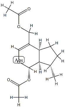 (1S)-1α-(Acetoxy)-1,4aα,5,6,7,7aα-hexahydro-7α-methylcyclopenta[c]pyran-4-methanol acetate CAS#: 89289-90-7