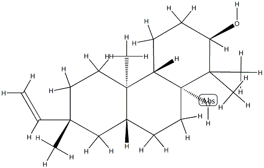 (2R,4aα,8aα)-7β-Ethenyltetradecahydro-1,1,4bβ,7-tetramethyl-2,10aβ-phenanthrenediol CAS#: 89355-62-4