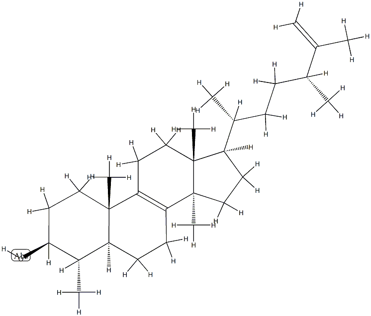 (14α,24R)-4α,14-Dimethyl-5α-ergosta-8,25-dien-3β-ol CAS#: 89956-92-3