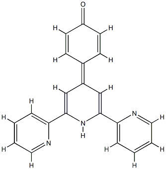 4‘-(4-hydroxyphenyl)-2, 2':6‘, 2“-terpyridine CAS#: 89972-79-2