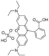 9-(2-carboxyphenyl)-3,6-bis(diethylamino)xanthylium hydrogen sulphate CAS#: 84912-22-1