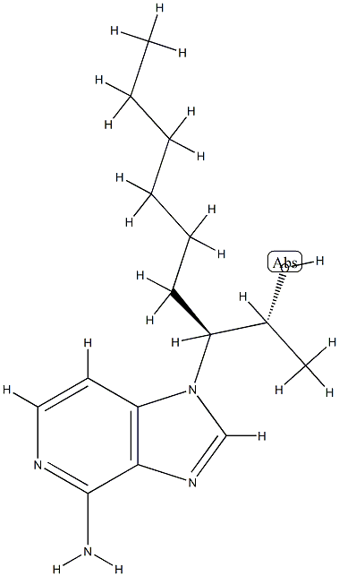 9-(2-hydroxy-3-nonyl)-3-deazaadenine CAS#: 87871-09-8