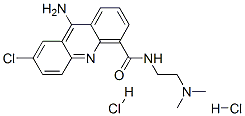 9-Amino-7-chloro-N-(2-(dimethylamino)ethyl)-4-acridinecarboxamide dihy drochloride CAS#: 89459-21-2
