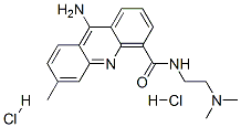 9-Amino-N-(2-(dimethylamino)ethyl)-6-methyl-4-acridinecarboxamide dihy drochloride CAS#: 89459-15-4