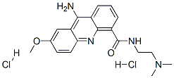 9-Amino-N-(2-(dimethylamino)ethyl)-7-methoxy-4-acridinecarboxamide dih ydrochloride CAS#: 89459-20-1