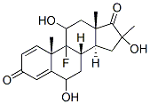 9-fluoro-16-methyl-6,11,16-trihydroxy-1,4-androstadiene-3,17-dione CAS#: 82154-74-3