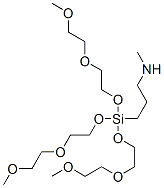 9,9-bis[2-(2-methoxyethoxy)ethoxy]-N-methyl-2,5,8-trioxa-9-siladodecan-12-amine CAS#: 87994-62-5