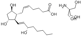 9BETA,11ALPHA,15S-TRIHYDROXY-PROSTA-5Z,13E-DIEN-1-OIC ACID, TRIS (HYDROXYMETHYL)AMINOMETHANE SALT CAS#: 89847-02-9