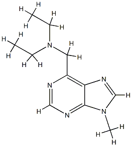 9H-Purine-6-methanamine,N,N-diethyl-9-methyl-(9CI) CAS#: 803635-36-1