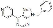9H-Purine, 9-(phenylmethyl)-6-(4-pyridinyl)- CAS#: 83135-11-9