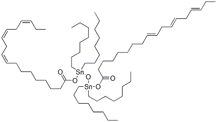(9Z,12Z,15Z)-1,3-bis(octadeca-9,12,15-trienoyloxy)-1,1,3,3-tetraoctyldistannoxane CAS#: 85938-44-9