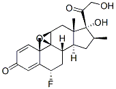 9beta,11beta-epoxy-6alpha-fluoro-17,21-dihydroxy-16beta-methylpregna-1,4-diene-3,20-dione CAS#: 82662-44-0