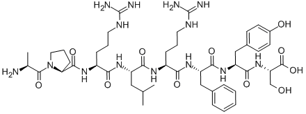 ALA-PRO-ARG-LEU-ARG-PHE-TYR-SER CAS#: 87549-53-9