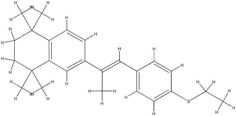 AROTINOIDETHYLSULPHIDE CAS#: 89471-17-0