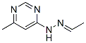 Acetaldehyde, (6-methyl-4-pyrimidinyl)hydrazone (7CI) CAS#: 89897-28-9