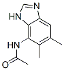 Acetamide, N-(5,6-dimethyl-4-benzimidazolyl)- (8CI) CAS#: 802297-56-9