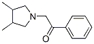 Acetophenone, 3,4-dimethyl-2-(1-pyrrolidinyl)- (8CI) CAS#: 803617-28-9