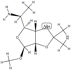 Allofuranoside, methyl 5-amino-5,6-dideoxy-2,3-O-isopropylidene-, ba-L- (8CI) CAS#: 802274-00-6