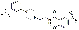 BENZAMIDE, 2-METHOXY-5-(METHYLSULFONYL)-N-(2-(4-(alpha,alpha,alpha-TRI FLUORO-m-T CAS#: 82608-06-8