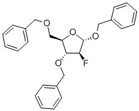 BENZYL-3,5-DI-O-BENZYL-2-DEOXY-2-FLUORO-ALPHA-D-ARABINOFURANOSIDE CAS#: 80765-80-6