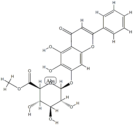 Baicalin methyl ester CAS#: 82475-03-4