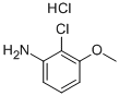 Benzenamine, 2-chloro-3-methoxy-, hydrochloride CAS#: 85893-87-4