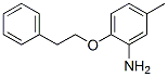 Benzenamine, 5-methyl-2-(2-phenylethoxy)- (9CI) CAS#: 806603-62-3