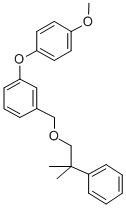 Benzene, 1-(4-methoxyphenoxy)-3-((2-phenyl-2-methylpropoxy)methyl)- CAS#: 80843-65-8