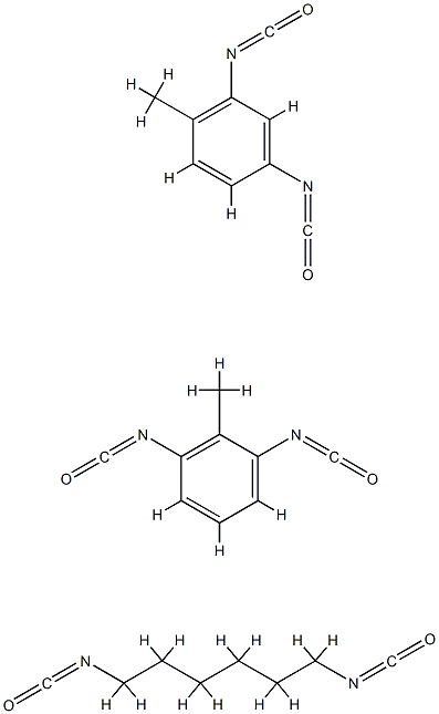 Benzene, 1,3-diisocyanato-2-methyl-, polymer with 1,6-diisocyanatohexane and 2,4-diisocyanato-1-methylbenzene CAS#: 86220-50-0