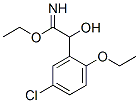 Benzeneethanimidic acid, 5-chloro-2-ethoxy--alpha--hydroxy-, ethyl ester (9CI) CAS#: 82129-26-8