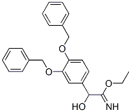 Benzeneethanimidic acid, -alpha--hydroxy-3,4-bis(phenylmethoxy)-, ethyl ester (9CI) CAS#: 805990-44-7