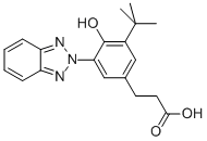 Benzenepropanoic acid, 3-(2H-benzotriazol-2-yl)-5-(1,1-dimethylethyl)-4-hydroxy- CAS#: 84268-36-0
