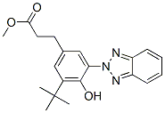 Benzenepropanoic acid, 3-(2H-benzotriazol-2-yl)-5-(1,1-dimethylethyl)-4-hydroxy-, methyl ester CAS#: 84268-33-7