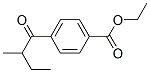 Benzoic acid, 4-(2-methyl-1-oxobutyl)-, ethyl ester (9CI) CAS#: 801303-26-4