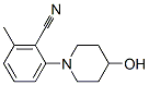 Benzonitrile, 2-(4-hydroxy-1-piperidinyl)-6-methyl- (9CI) CAS#: 808133-87-1