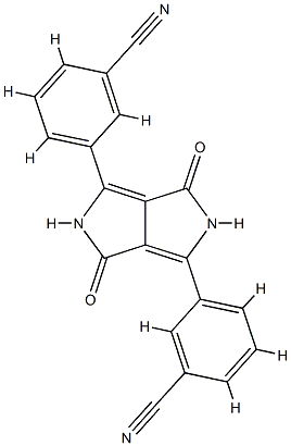 Benzonitrile, 3,3-(2,3,5,6-tetrahydro-3,6-dioxopyrrolo3,4-cpyrrole-1,4-diyl)bis- CAS#: 84632-50-8