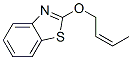 Benzothiazole, 2-(2-butenyloxy)-, (Z)- (9CI) CAS#: 82679-48-9