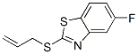 Benzothiazole, 5-fluoro-2-(2-propenylthio)- (9CI) CAS#: 82163-12-0