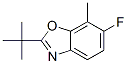 Benzoxazole, 2-(1,1-dimethylethyl)-6-fluoro-7-methyl- (9CI) CAS#: 811810-59-0