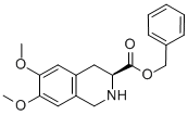 Benzyl 6,7-dimethoxy-1,2,3,4-tetrahydroisoquinoline-3-carboxylate CAS#: 82586-59-2