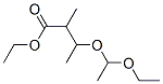 Butanoic acid, 3-(1-ethoxyethoxy)-2-methyl-, ethyl ester CAS#: 86845-49-0